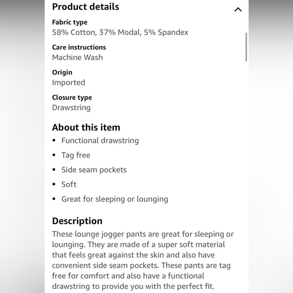 Hanes Men’s Jogger Sweatpants - Picture 5 of 5